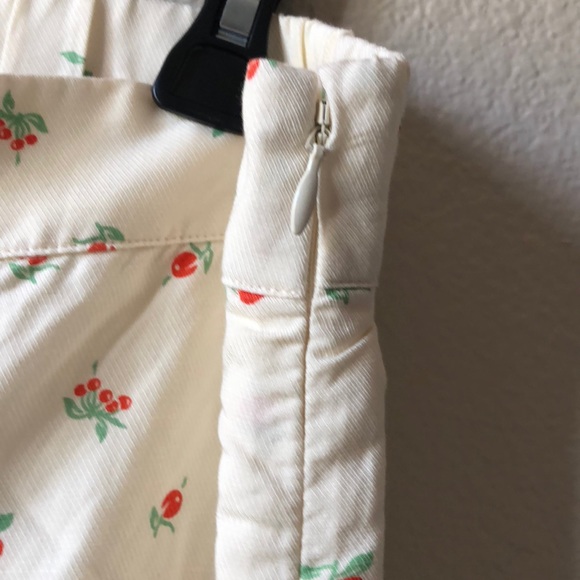 Anthropologie Feather Bone Flare Cherry Pants - Picture 7 of 8